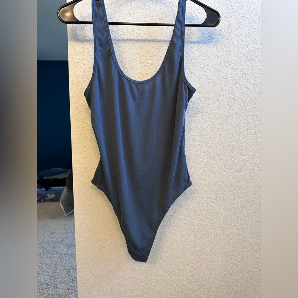 Navy blue bodysuit